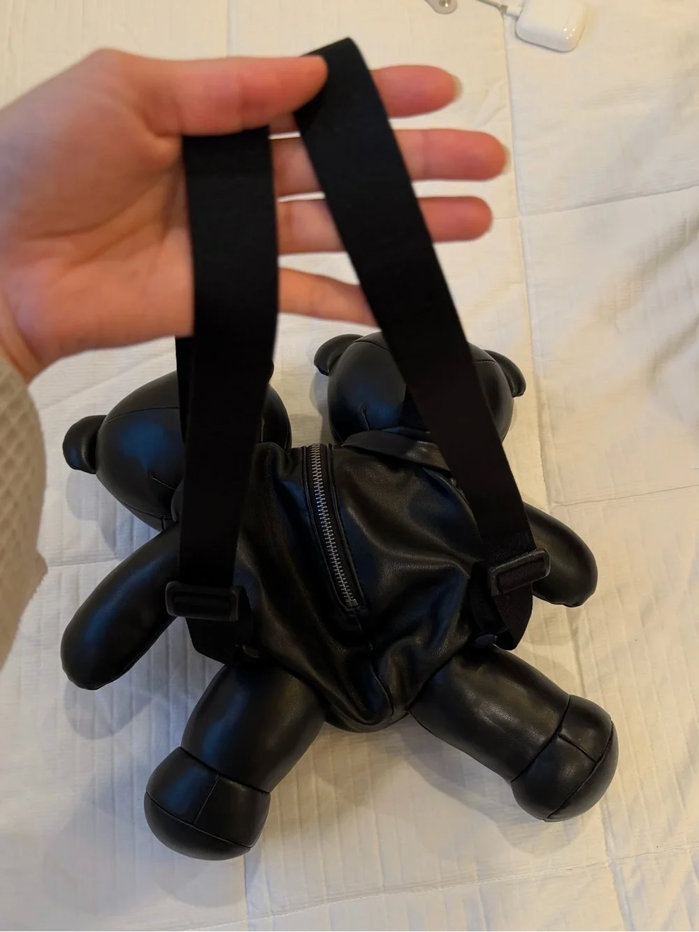 Heaven by Marc Jacobs Black Twin Bear Backpack